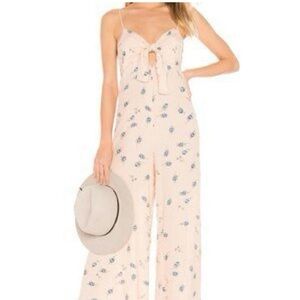 Blue Life Joyride Pink Floral Jumpsuit🩵